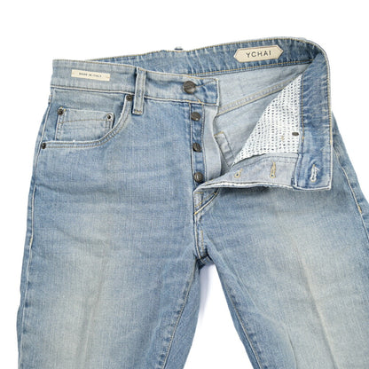 SUMMER SALE｜YCHAI “ROBUSTO” ストレッチデニム 5ポケットテーパードジーンズ / TAPERED FIT