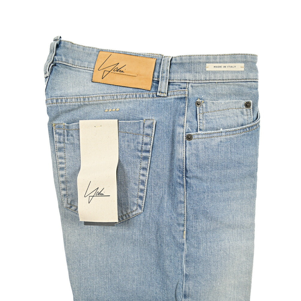SUMMER SALE｜YCHAI “ROBUSTO” ストレッチデニム 5ポケットテーパードジーンズ / TAPERED FIT