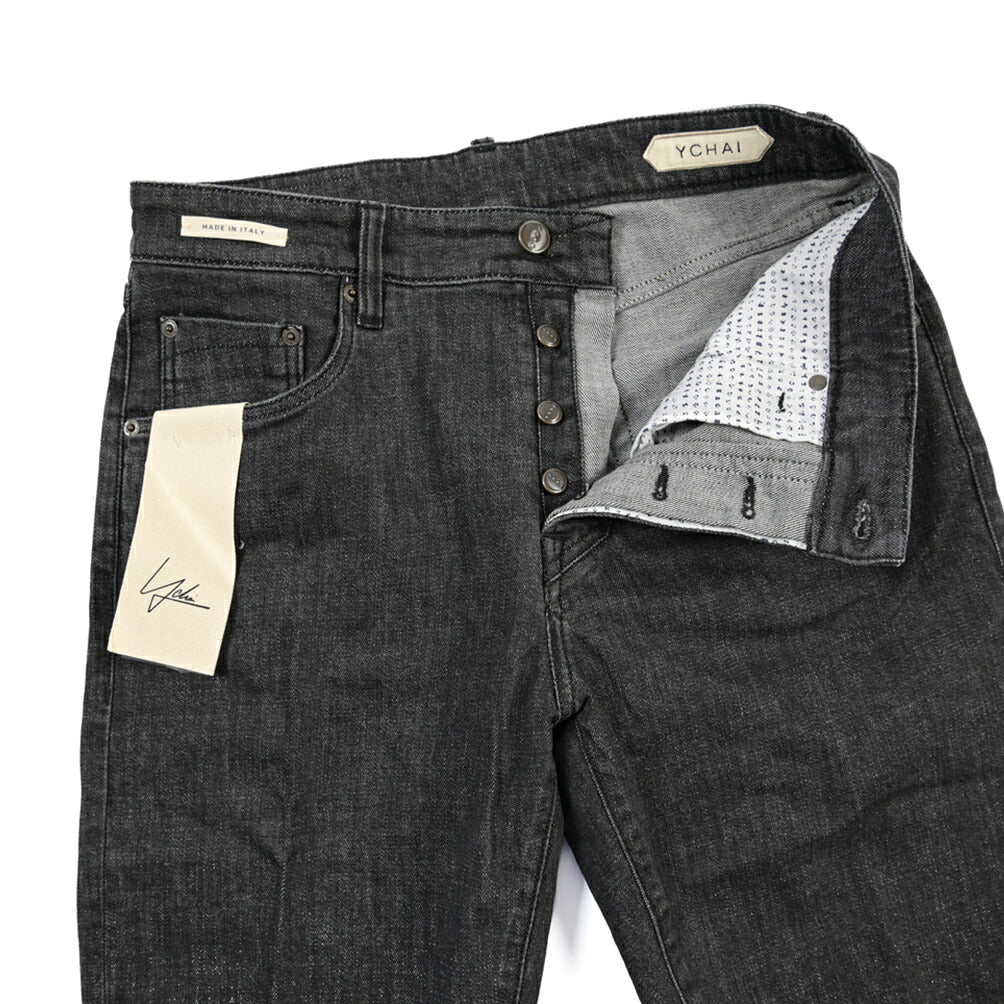 SUMMER SALE｜YCHAI “ROBUSTO” ストレッチデニム 5ポケットテーパードジーンズ / TAPERED FIT