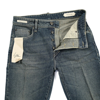 SUMMER SALE｜YCHAI “ROBUSTO” ストレッチデニム 5ポケットテーパードジーンズ / TAPERED FIT