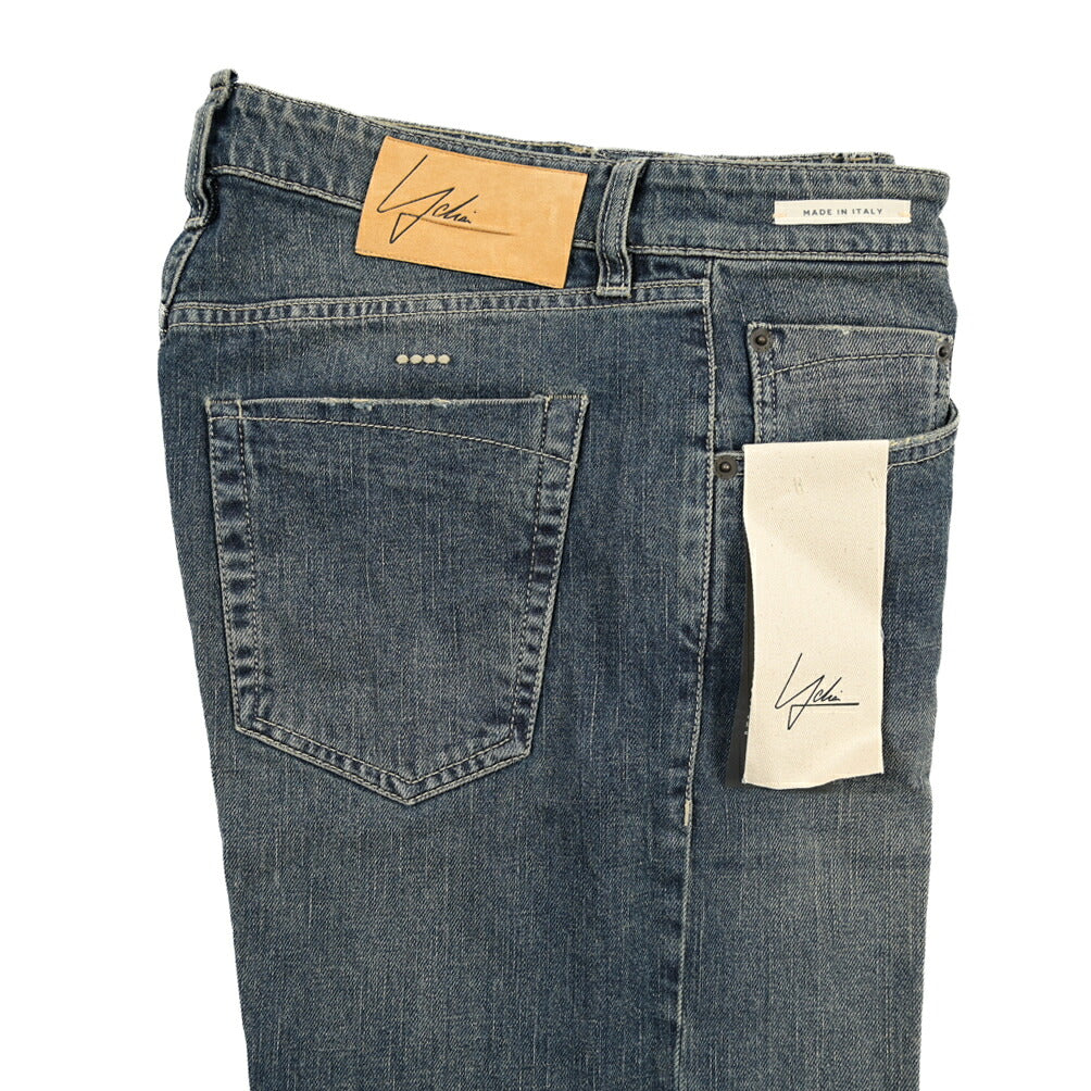 SUMMER SALE｜YCHAI “ROBUSTO” ストレッチデニム 5ポケットテーパードジーンズ / TAPERED FIT