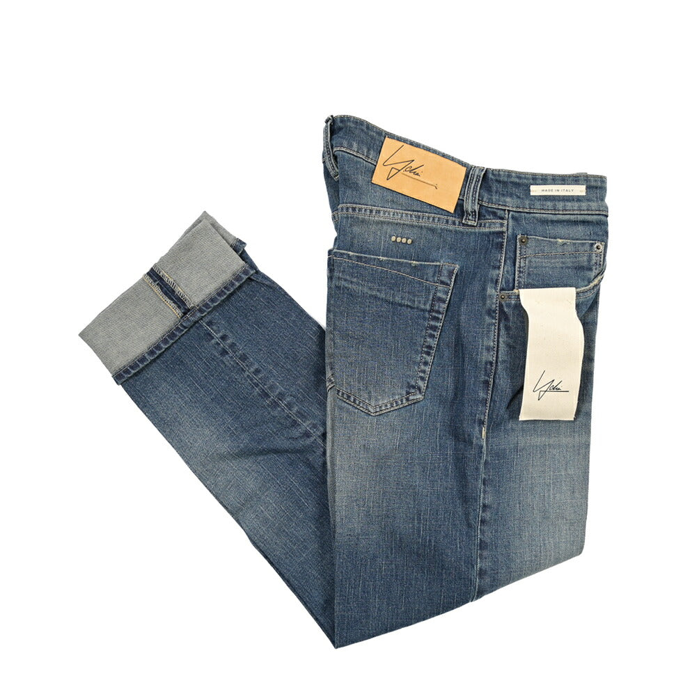 SUMMER SALE｜YCHAI “ROBUSTO” ストレッチデニム 5ポケットテーパードジーンズ / TAPERED FIT