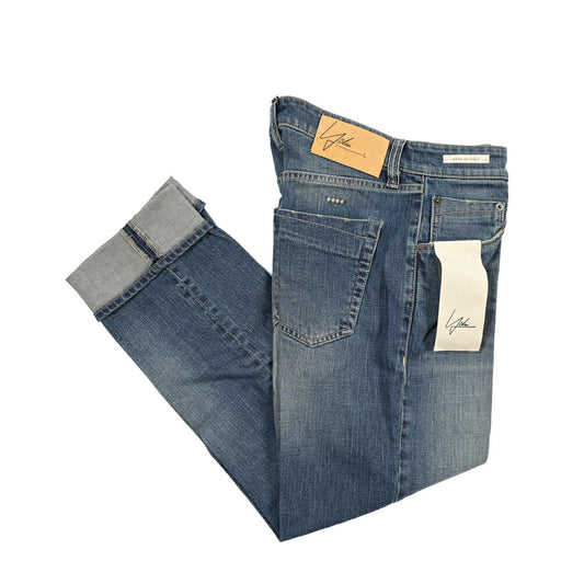 SUMMER SALE｜YCHAI “ROBUSTO” ストレッチデニム 5ポケットテーパードジーンズ / TAPERED FIT
