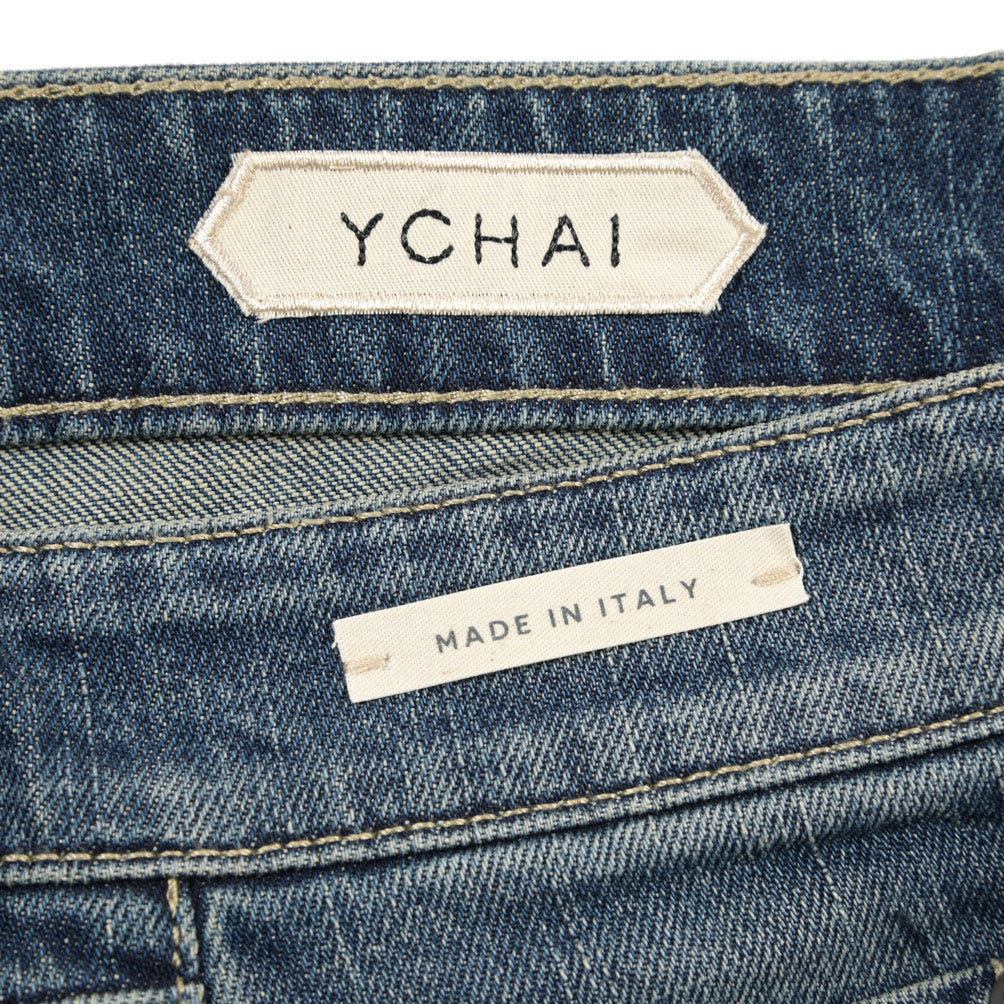 SUMMER SALE｜YCHAI “ROBUSTO” ストレッチデニム 5ポケットテーパードジーンズ / TAPERED FIT