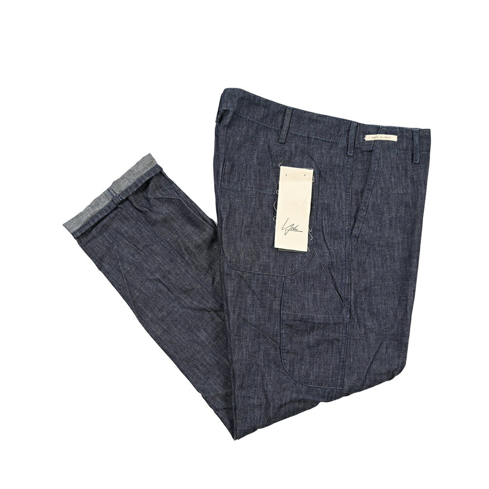 YCHAI “ROBUSTO” コットン100%デニム ペインターパンツ / TAPERED FIT
