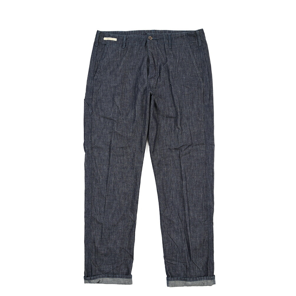 YCHAI “ROBUSTO” コットン100%デニム ペインターパンツ / TAPERED FIT