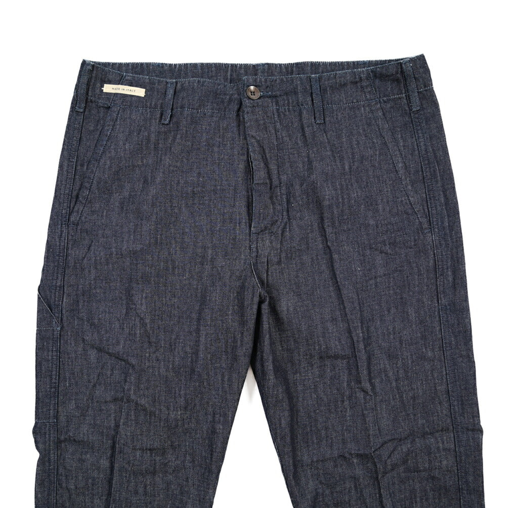 YCHAI “ROBUSTO” コットン100%デニム ペインターパンツ / TAPERED FIT