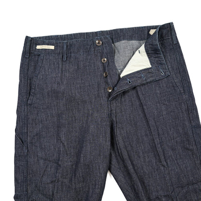 YCHAI “ROBUSTO” コットン100%デニム ペインターパンツ / TAPERED FIT