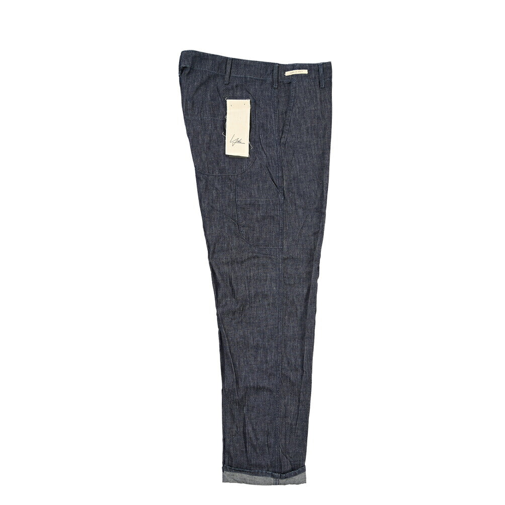 YCHAI “ROBUSTO” コットン100%デニム ペインターパンツ / TAPERED FIT