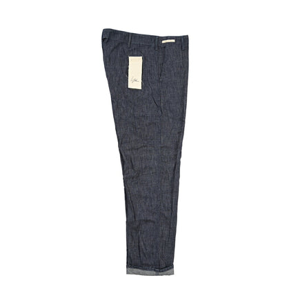 YCHAI “ROBUSTO” コットン100%デニム ペインターパンツ / TAPERED FIT