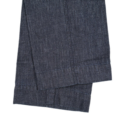 YCHAI “ROBUSTO” コットン100%デニム カーゴパンツ / TAPERED FIT