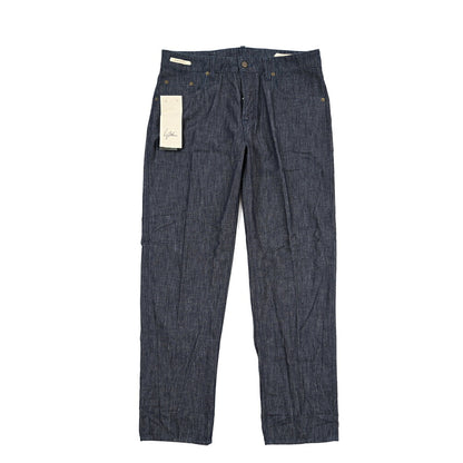 YCHAI “ROBUSTO” コットン100%デニム 5ポケットジーンズ / TAPERED FIT