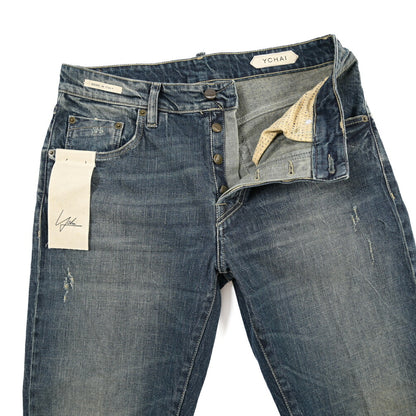 SUMMER SALE｜YCHAI “ROBUSTO” ストレッチデニム 5ポケットテーパードジーンズ / TAPERED FIT