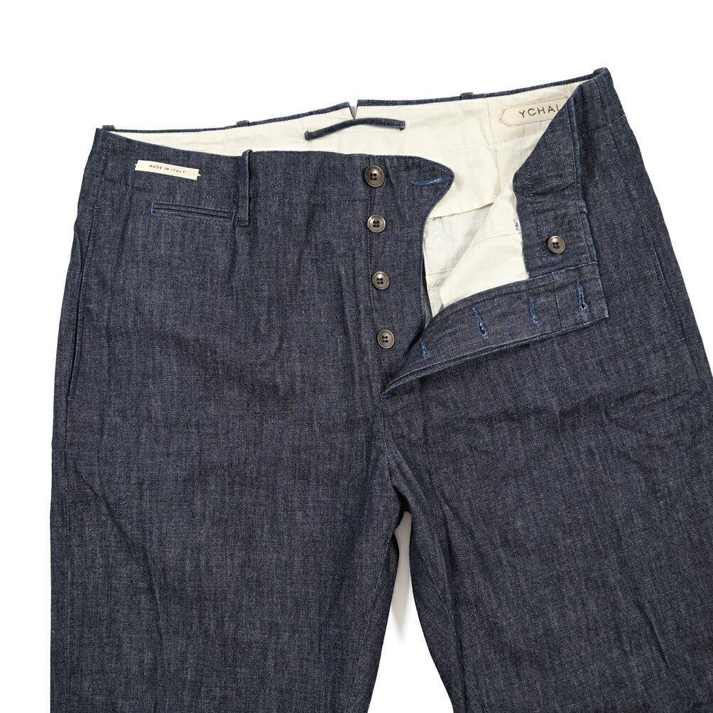 SUMMER SALE｜YCHAI “ROBUSTO” コットン100% デニムスラックス / TAPERED FIT