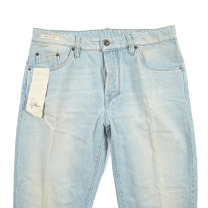SUMMER SALE｜YCHAI “ROBUSTO” コットン100%デニム テーパードジーンズ / SKINNY FIT