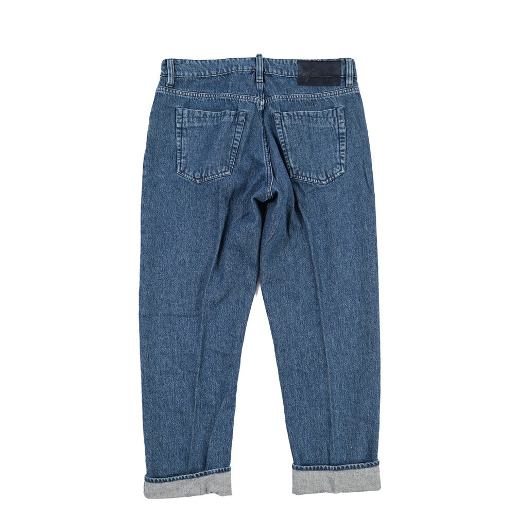 YCHAI “ROBUSTO” コットン100%デニム 5ポケットジーンズ / TAPERED FIT