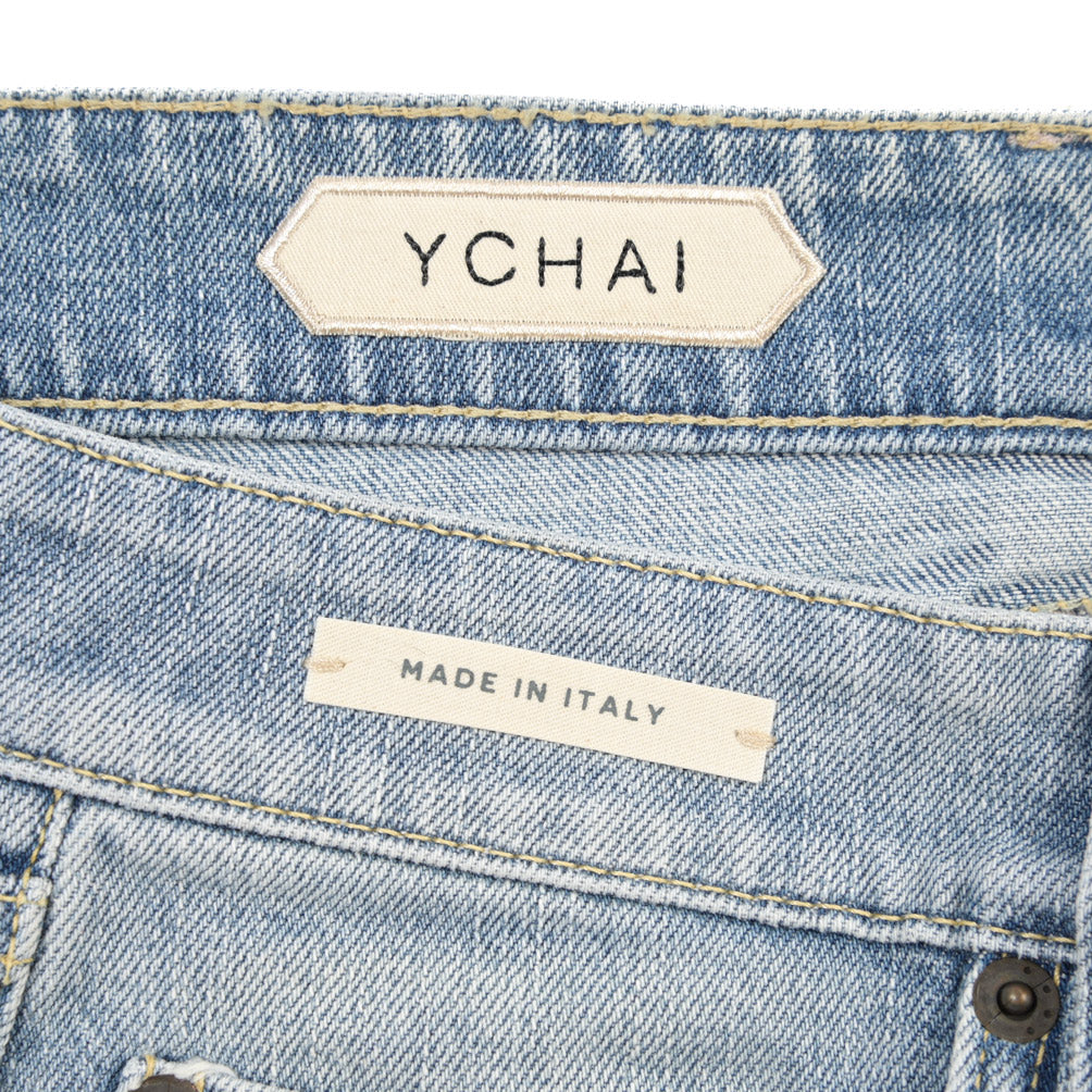 SUMMER SALE｜YCHAI “ROBUSTO” ストレッチデニム 5ポケットテーパードジーンズ / TAPERED FIT