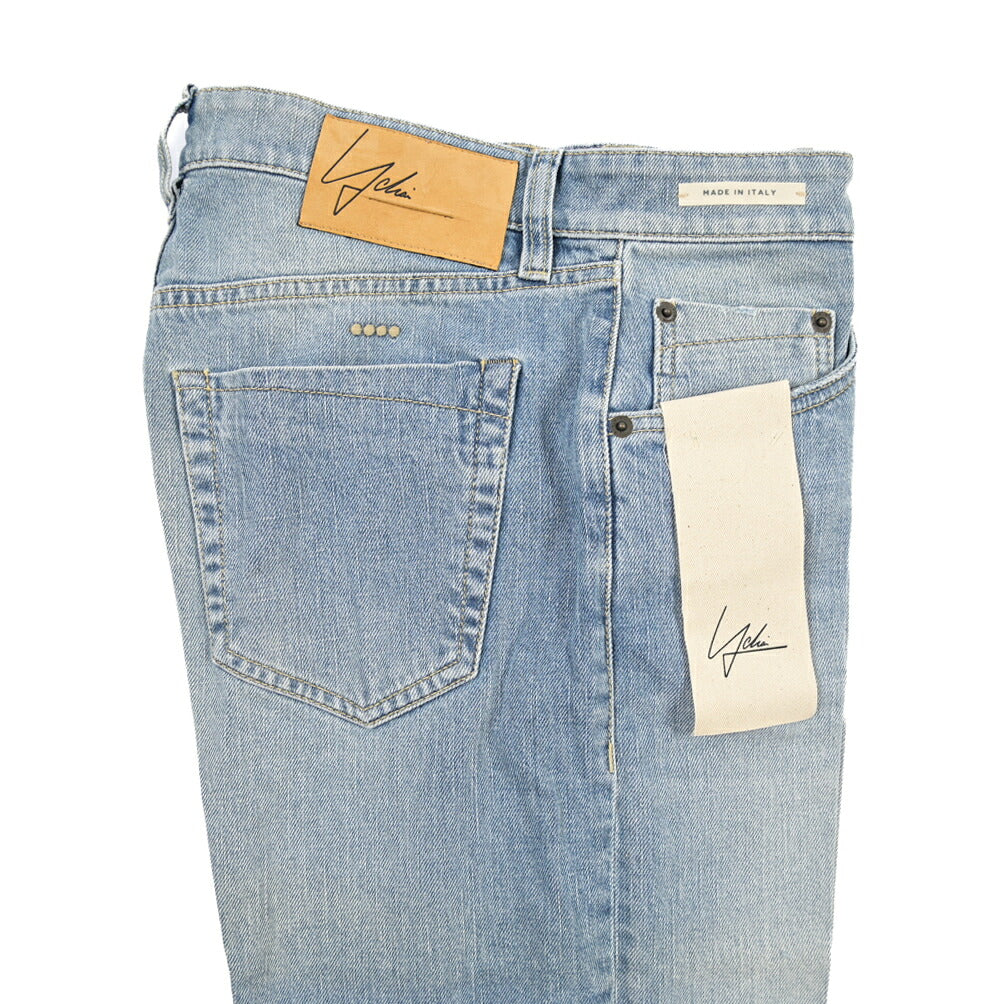 SUMMER SALE｜YCHAI “ROBUSTO” ストレッチデニム 5ポケットテーパードジーンズ / TAPERED FIT