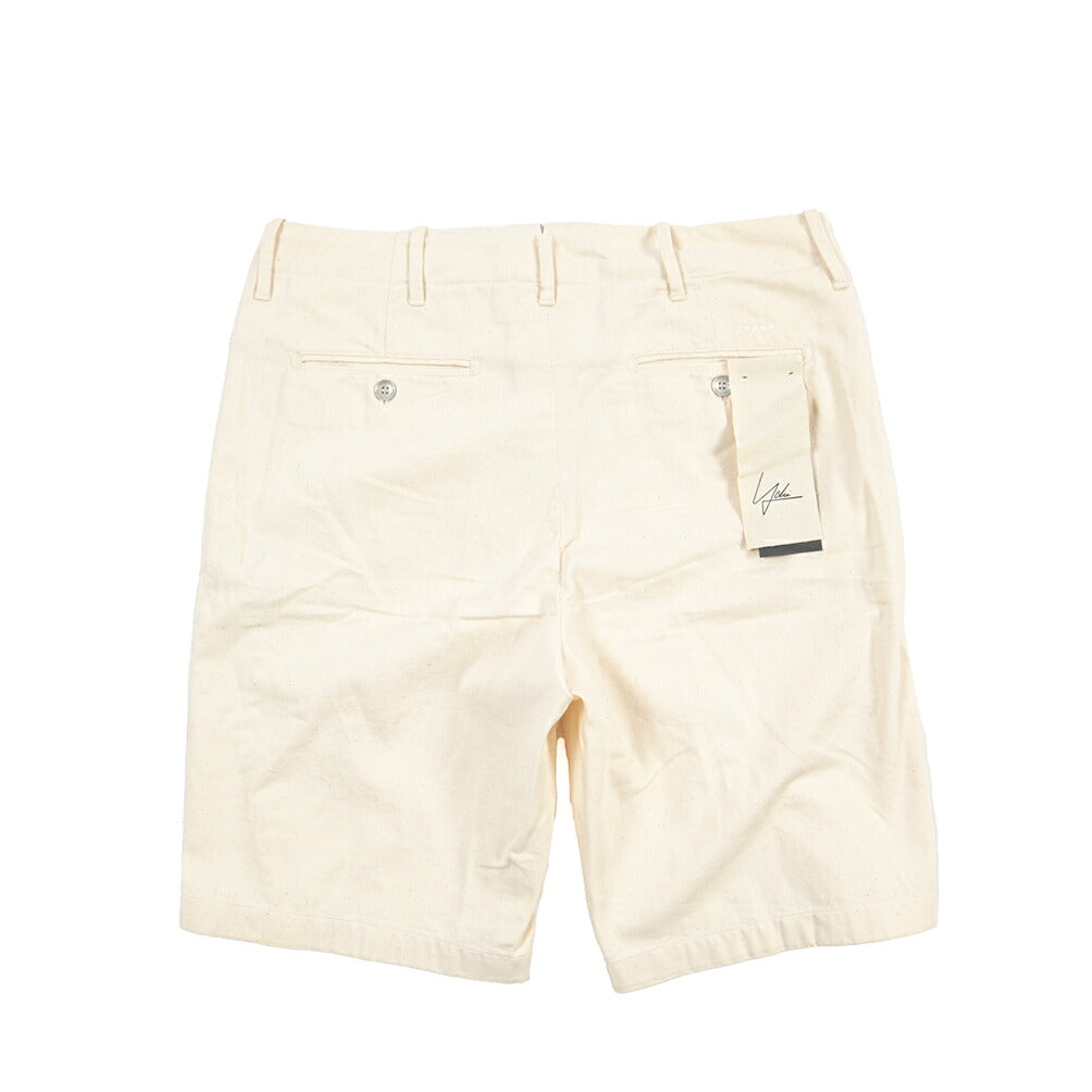 SUMMER SALE｜YCHAI コットン100% ノータックショーツ / TAPERED FIT