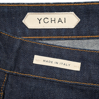 SUMMER SALE｜YCHAI ストレッチデニム ノータックショーツ / TAPERED FIT