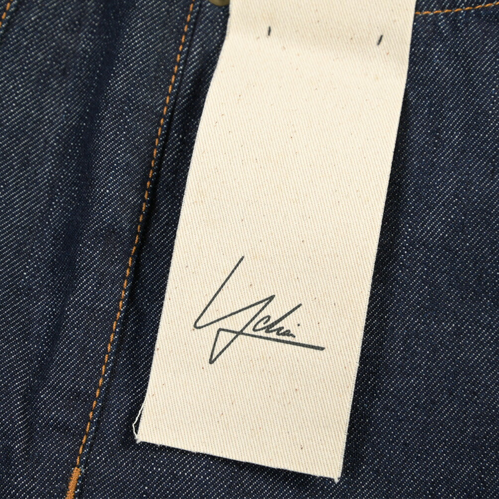 SUMMER SALE｜YCHAI ストレッチデニム ノータックショーツ / TAPERED FIT