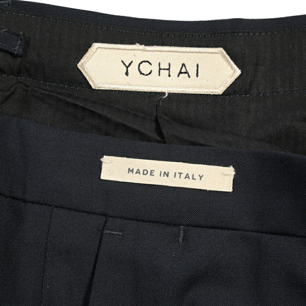 SUMMER SALE｜YCHAI “PANATELA” ストレッチウール ノータックスラックス / SKINNY FIT