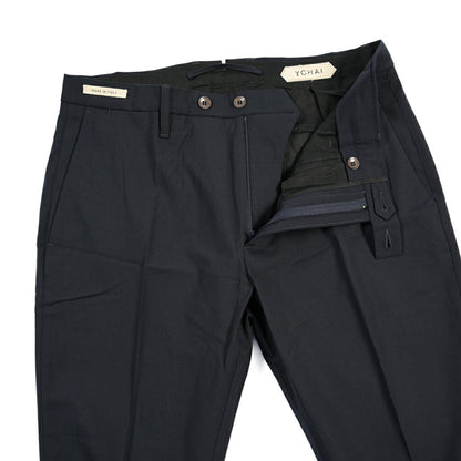 SUMMER SALE｜YCHAI “PANATELA” ストレッチウール ノータックスラックス / SKINNY FIT