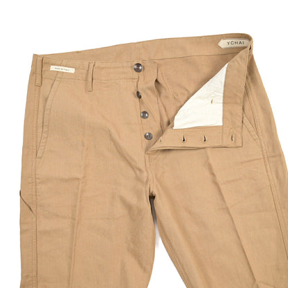 SUMMER SALE｜YCHAI “ROBUSTO” リネン混コットン ペインターパンツ / TAPERED FIT