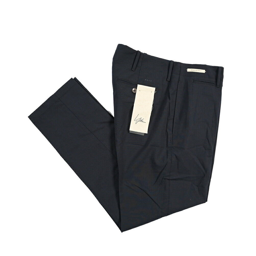 SUMMER SALE｜YCHAI “ROBUSTO” リネン混コットン ノータックパンツ / TAPERED FIT
