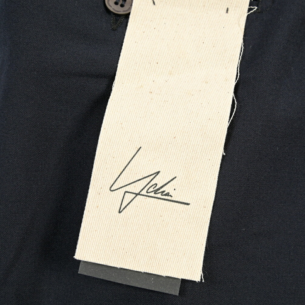 SUMMER SALE｜YCHAI “ROBUSTO” リネン混コットン ノータックパンツ / TAPERED FIT