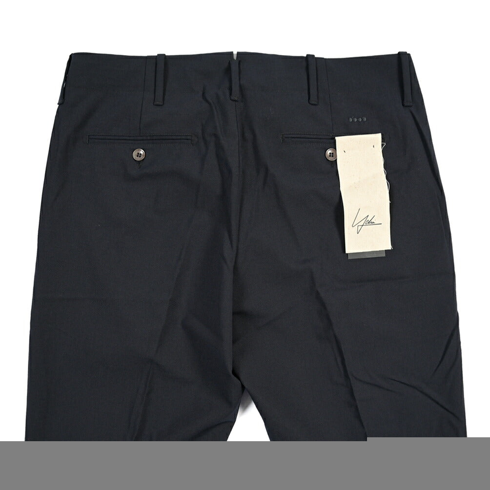 SUMMER SALE｜YCHAI “ROBUSTO” リネン混コットン ノータックパンツ / TAPERED FIT