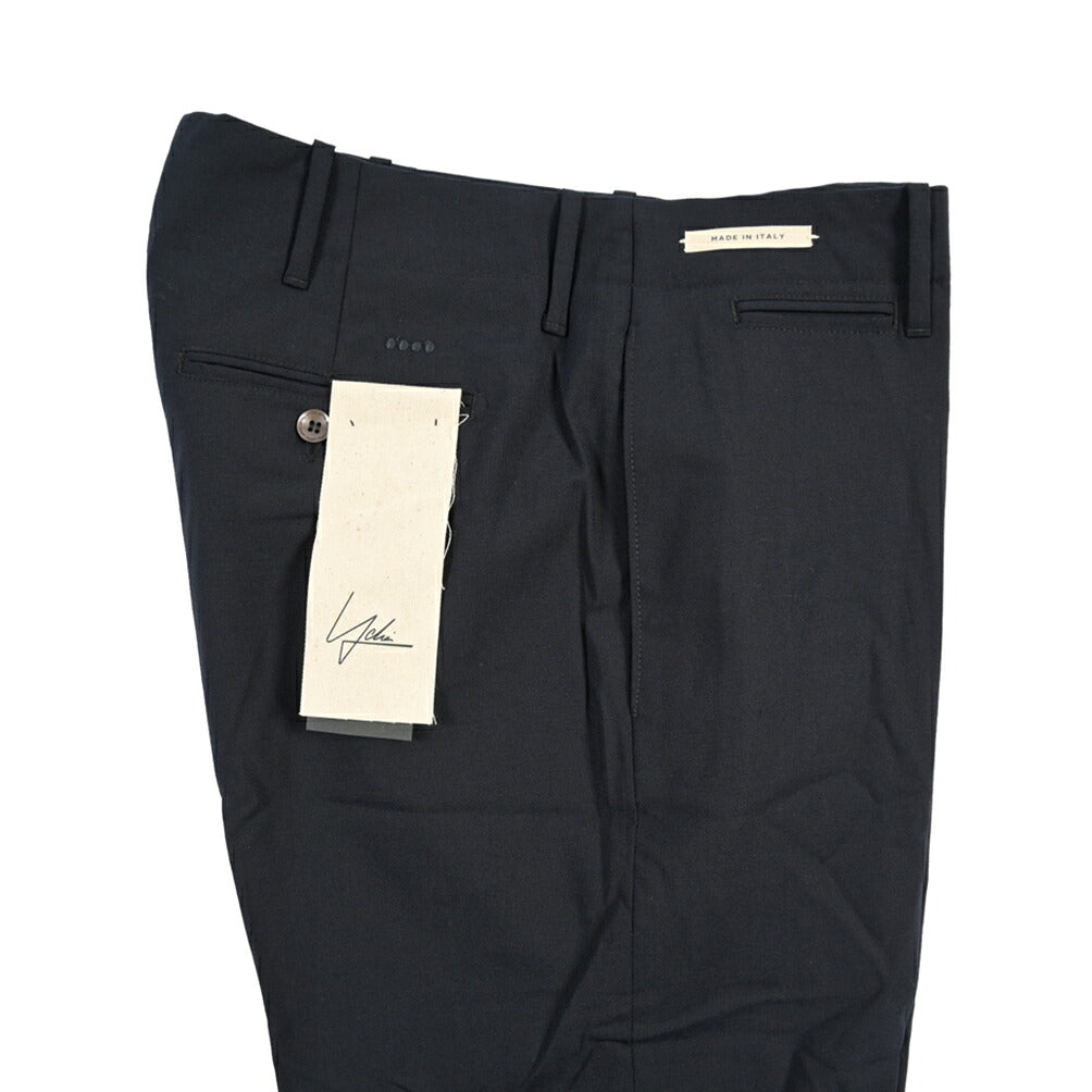 SUMMER SALE｜YCHAI “ROBUSTO” リネン混コットン ノータックパンツ / TAPERED FIT