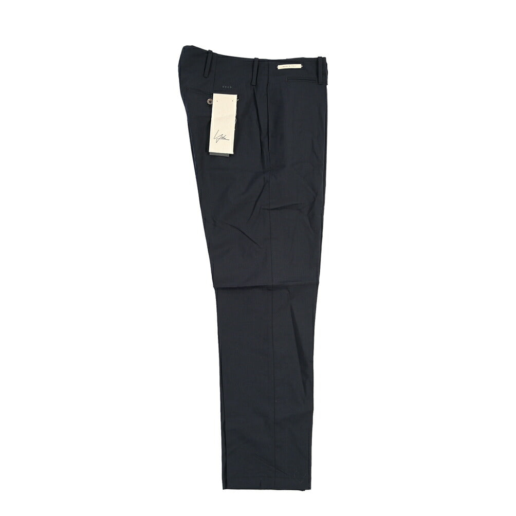 SUMMER SALE｜YCHAI “ROBUSTO” リネン混コットン ノータックパンツ / TAPERED FIT
