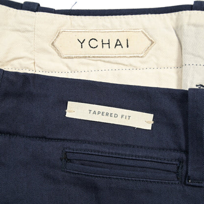 SUMMER SALE｜YCHAI “ROBUSTO” ストレッチコットン ノータックパンツ / TAPERED FIT