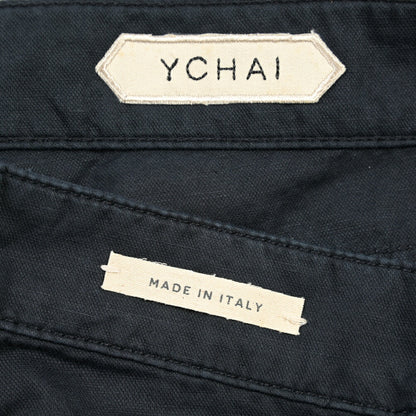 SUMMER SALE｜YCHAI “PANATELA” リネン混デニム 5ポケットカラージーンズ / SKINNY FIT