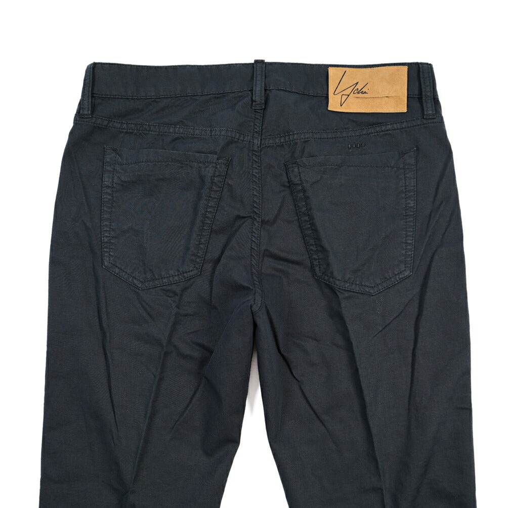 SUMMER SALE｜YCHAI “PANATELA” リネン混デニム 5ポケットカラージーンズ / SKINNY FIT