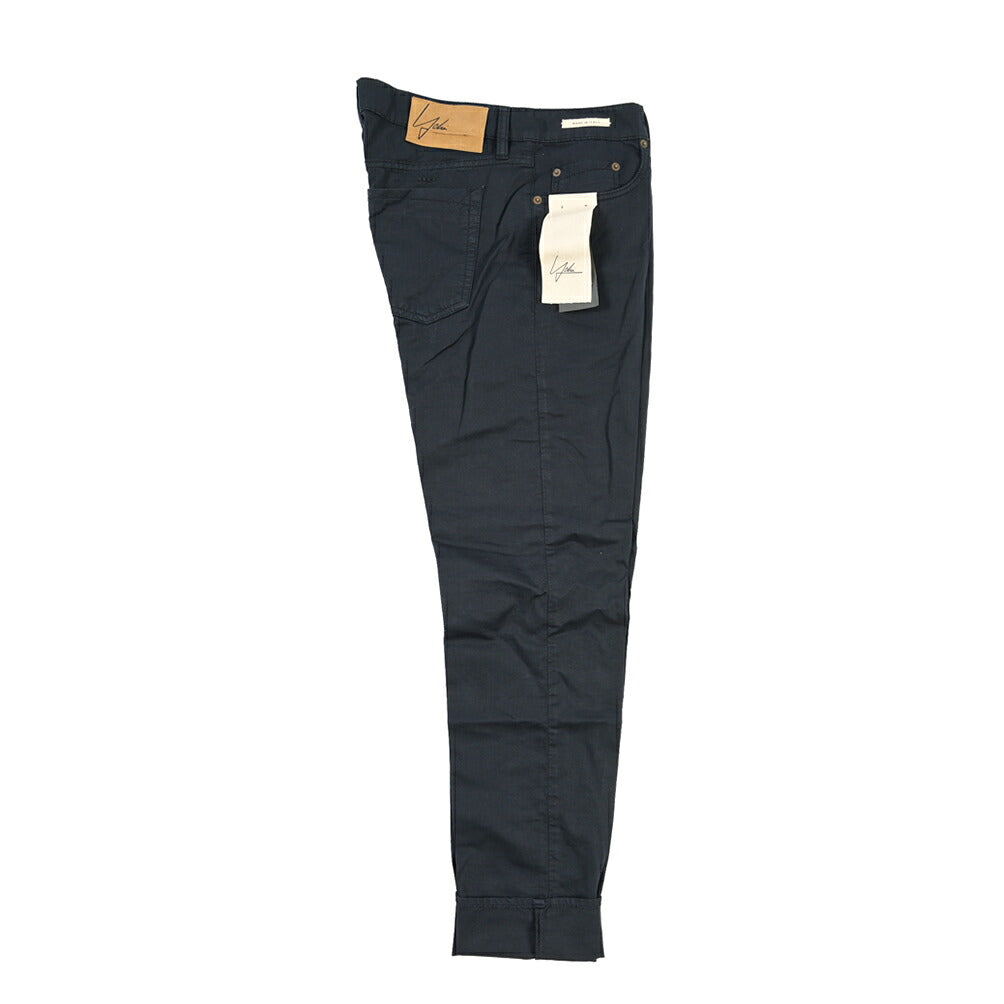 SUMMER SALE｜YCHAI “PANATELA” リネン混デニム 5ポケットカラージーンズ / SKINNY FIT