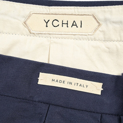 SUMMER SALE｜YCHAI “ROBUSTO” コットン100% ツータックパンツ / TAPERED FIT