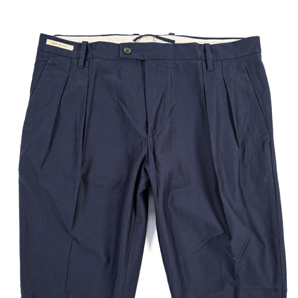 SUMMER SALE｜YCHAI “ROBUSTO” コットン100% ツータックパンツ / TAPERED FIT