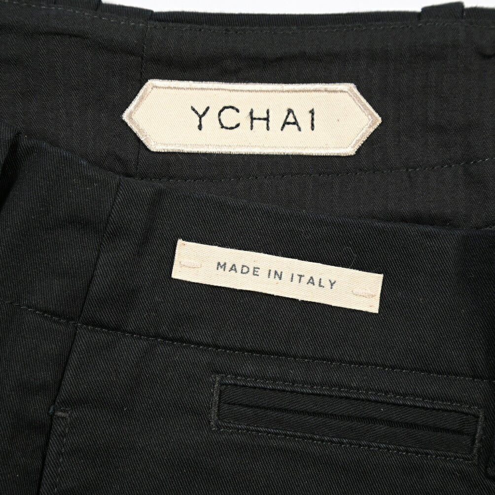 SUMMER SALE｜YCHAI “ROBUSTO” ストレッチコットン ノータックテーパードパンツ / TAPERED FIT