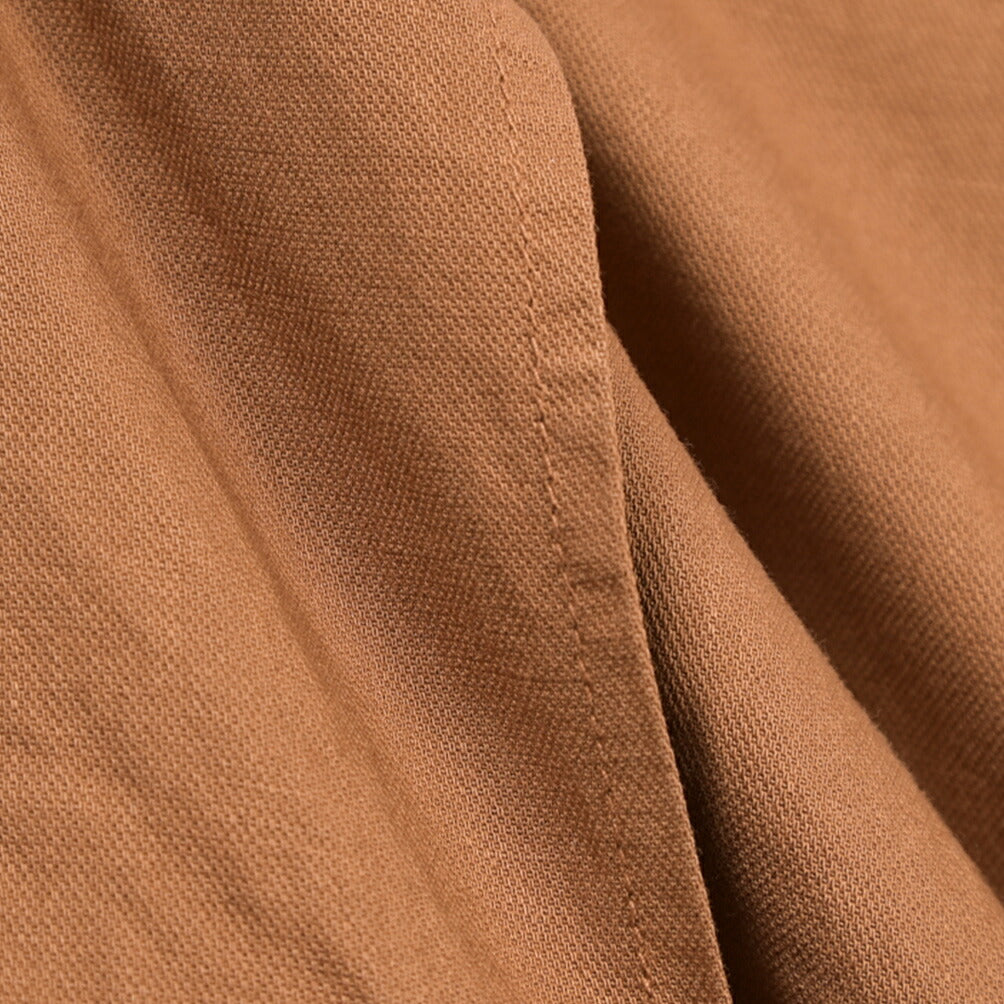 SUMMER SALE｜YCHAI “ROBUSTO” リネン混コットン ノータックカーゴパンツ / TAPERED FIT