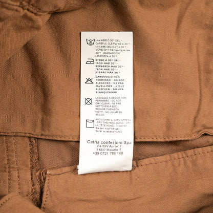 SUMMER SALE｜YCHAI “ROBUSTO” リネン混コットン ノータックカーゴパンツ / TAPERED FIT
