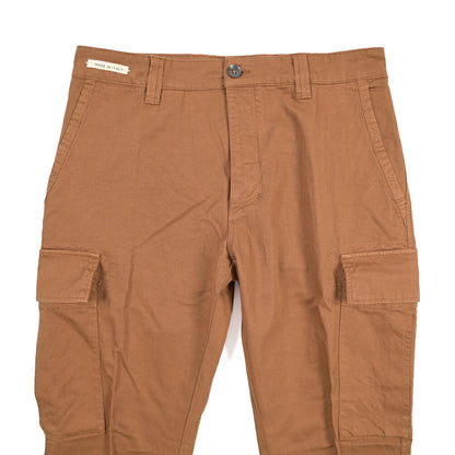 SUMMER SALE｜YCHAI “ROBUSTO” リネン混コットン ノータックカーゴパンツ / TAPERED FIT