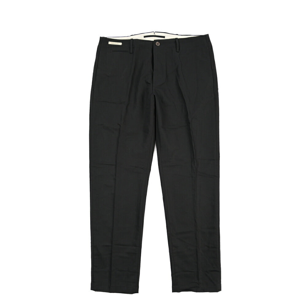 SUMMER SALE｜YCHAI “ROBUSTO” リネン混コットン ノータックパンツ / TAPERED FIT