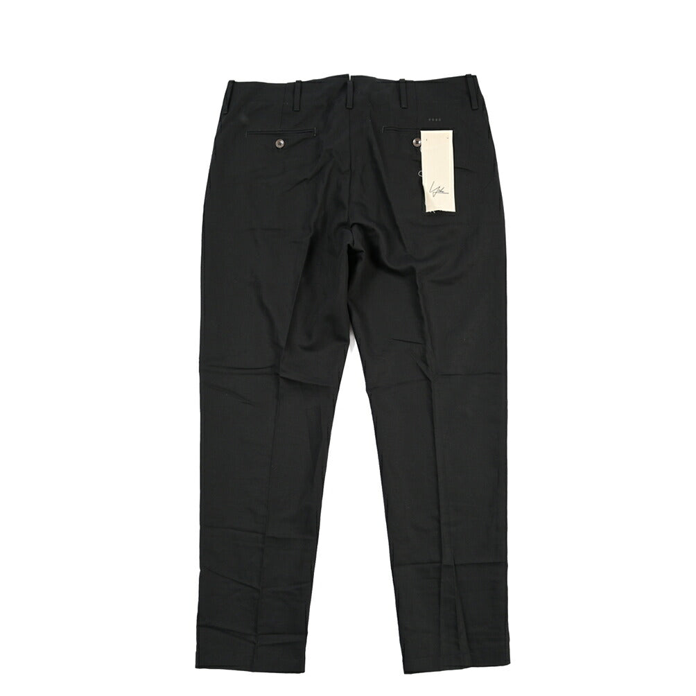 SUMMER SALE｜YCHAI “ROBUSTO” リネン混コットン ノータックパンツ / TAPERED FIT