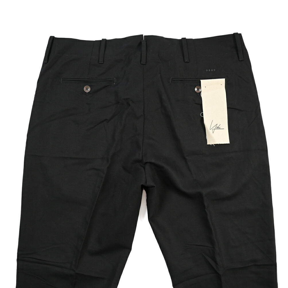 SUMMER SALE｜YCHAI “ROBUSTO” リネン混コットン ノータックパンツ / TAPERED FIT