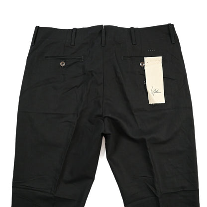 SUMMER SALE｜YCHAI “ROBUSTO” リネン混コットン ノータックパンツ / TAPERED FIT