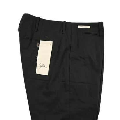 SUMMER SALE｜YCHAI “ROBUSTO” リネン混コットン ノータックパンツ / TAPERED FIT