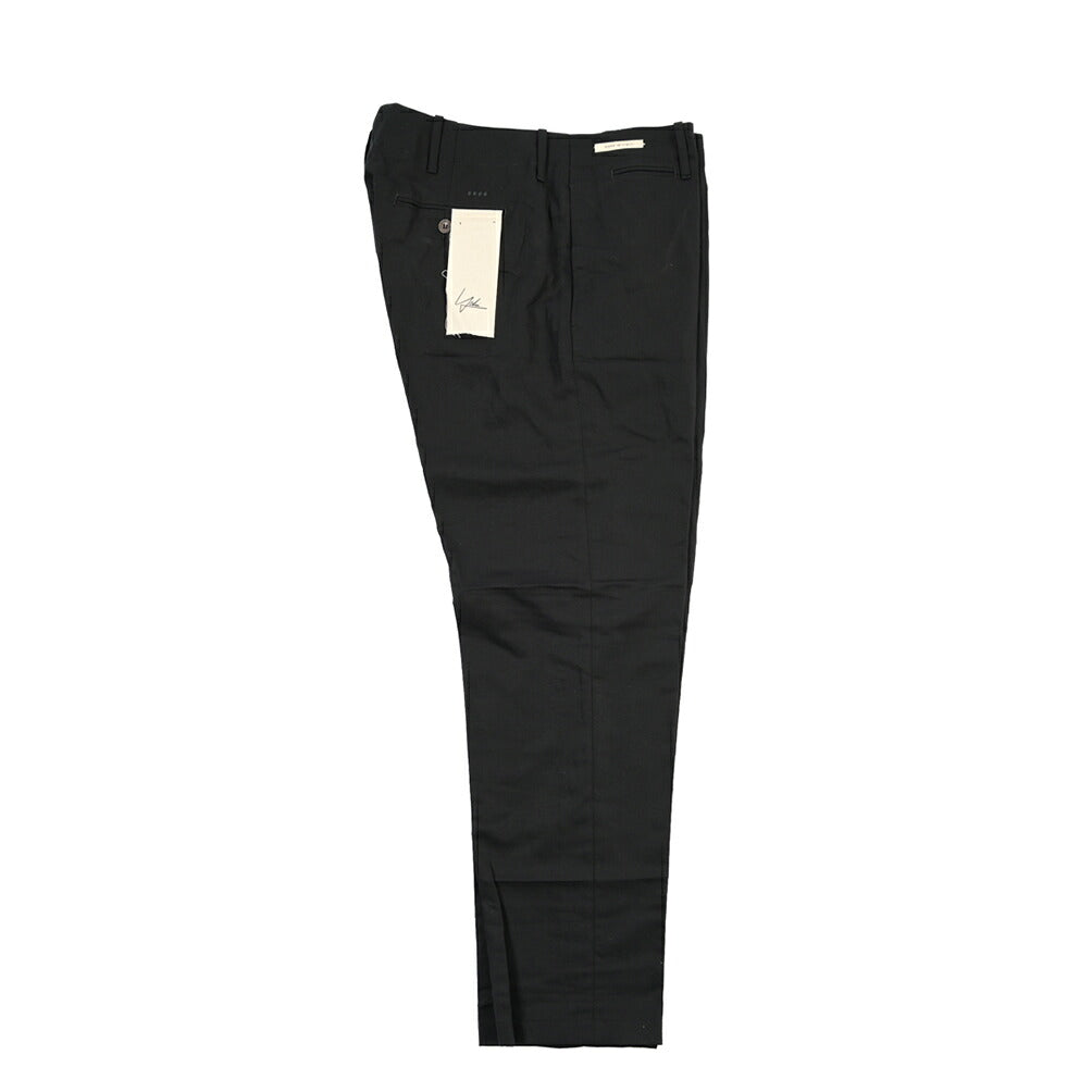 SUMMER SALE｜YCHAI “ROBUSTO” リネン混コットン ノータックパンツ / TAPERED FIT