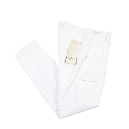 SUMMER SALE｜YCHAI “PANATELA” ストレッチコットン ワンタックチノパンツ / SKINNY FIT